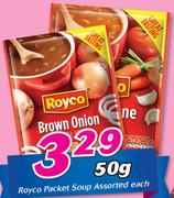 Royco Packet Soup Assorted-50g Each