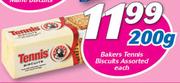 Bakers Tennis Biscuits Assorted-200g