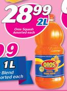 Oros Squash Assorted-2Ltr