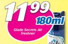 Glade Secrets Air Freshener-180ml