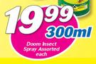 Doom Insect Spray-300ml Each