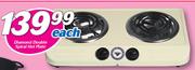 Diamond Double Spiral Hot Plate-Each