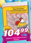 Supreme Frozen Mixed Chicken Poetions-4Kg