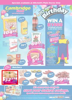 Cambridge Food Mitchells Plain : September Month End (20 Sept - 7 Oct 2018), page 1