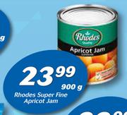 Rhodes Super Fine Apricot Jam-900g