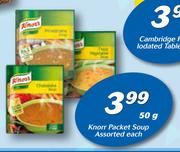 Knorr Packet Soup-50g Each