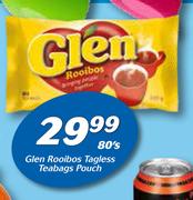 Glen Rooibos Tagless Teabags Pouch-80's