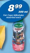Fair Cape Milk Shake Assorted-300ml Each