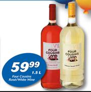 Four Cousins Rose/White Wine-1.5Ltr