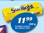 Sunlight Laundry Bar (Yellow Only)-500g