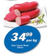 Busy Corner Fenny Polony-Per Kg