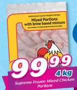 Supreme Frozen Mixed Chixken Portions-4Kg