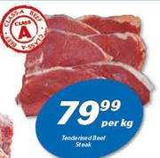 Tendrised Beef Steak-Per Kg