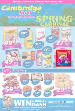 Cambridge Food Mitchells Plain : Spring Carnival (23 Aug - 4 Sept 2018), page 1