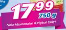Nola Mayonnaise (Original Only)-750g