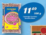 Cambridge Food Red Speckled Beans-500g