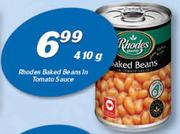 Rhodes Baked Beans In Tomato Sauce-410g