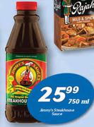 Jimmy’s Steakhouse Sauce-750ml