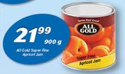 All Gold Super Fine Apricot Jam-900g