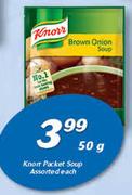 Knorr Packet Soup-50g Each