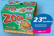 Zoom Fruit Flavoured Drink-12x200ml Each