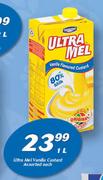 Ultra Mel Vanilla Custard-1Ltr Each