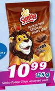 Simba Potato Chips-125g Each