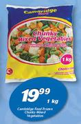 Cambridge Food Frozen Chunky Mixed Vegetables-1kg