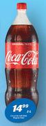 Coca-Cola Soft Drink (Regular Only)-2Ltr