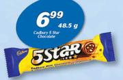 Cadbury 5 Star Chocolate-48.5g
