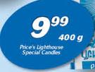 Price’s Lighthouse Special Candles-400g