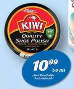 Kiwi Shoe Polish-50ml Each