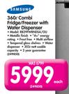Samsung 360L Combi Fridge/Freezer With Water Dispenser RB29FWRNDSA/OU