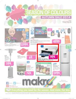 Makro : General Merchandise ( 05 May - 11 May 2014 ), page 1
