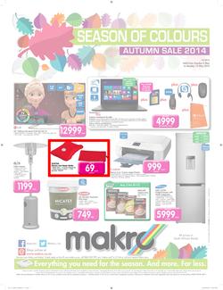 Makro : General Merchandise ( 05 May - 11 May 2014 ), page 1