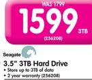 Seagate 3.5" 3TB Hard Drive