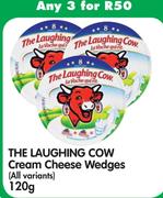 The Laughing Cow Cream Cheese Wedges(All Variants)-3x120G