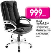 Deluxe High Back Chair