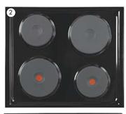Defy Slimline Solid Hob DHD332