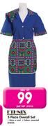 3 Piece Overall Set(Sizes: S-XXXL)-Per Set