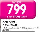 Geelong 5 Tier Shelf
