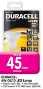 Duracell 4W GU10 LED Lamp