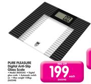 Pure Pleasure Digital Anti-Slip Glass Scale BSG02AS