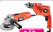 Black & Decker 900W 115mm Angle Grinder KG915-QS