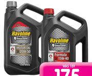 Caltex 5L Havoline High Mileage Oil 20W-50