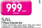 Sal 7 Piece Colonial Set