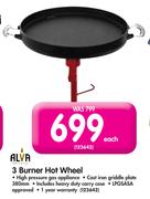 Alva 3 Burner Hot Wheel