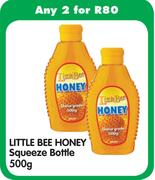 Little Bee Honey Squeeze Bottle-2 x 500g