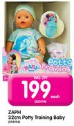 Zaph 32Cm Potty Training Baby-Each