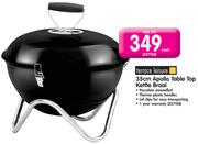 Terrace Leisure 35Cm Apollo Table Top Kettle Braai-Each